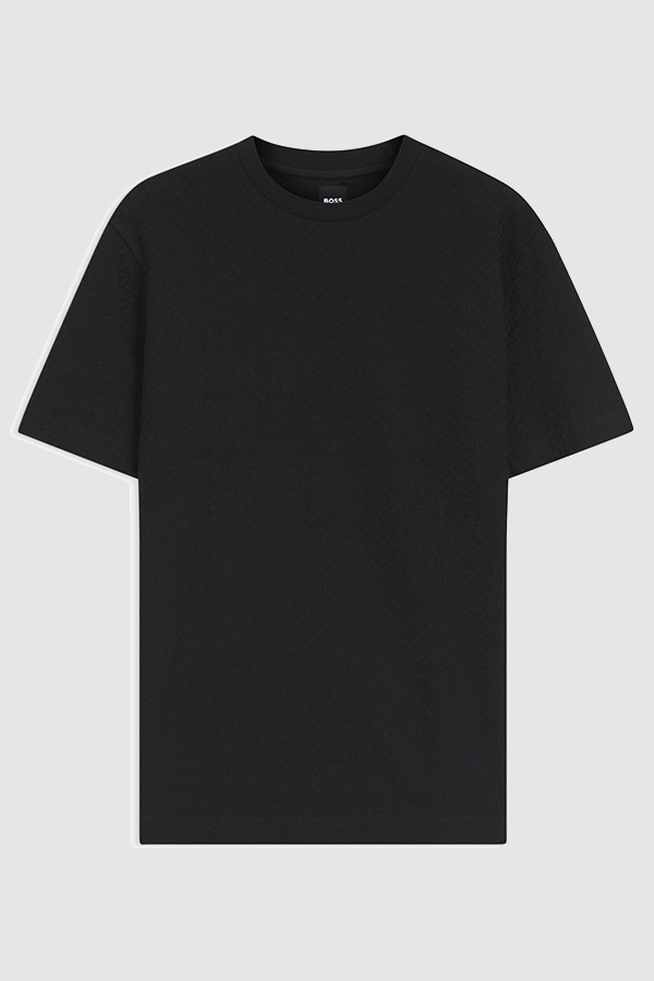 ΜΠΛΟΥΖΑ T-SHIRT BOSS - 001 ΜΑΥΡΟ